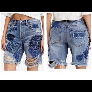 We the free free people Jean shorts